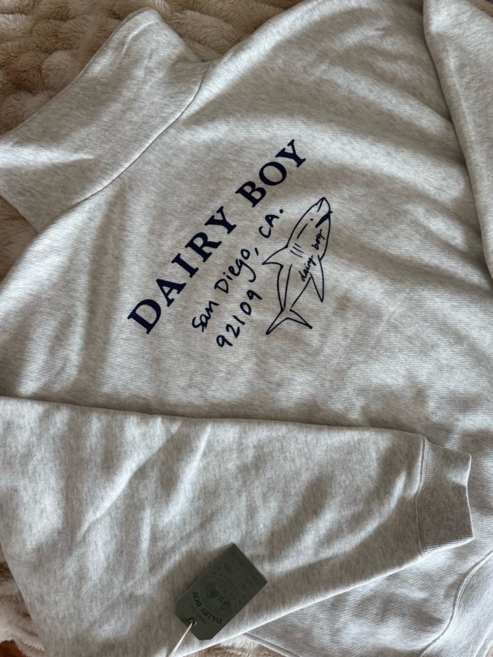 Dairy Boy Limited Edition San Diego Mock Sweatshirt - Picture 2 of 6